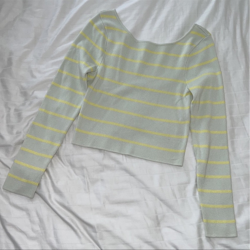 Zara long sleeve top size small
